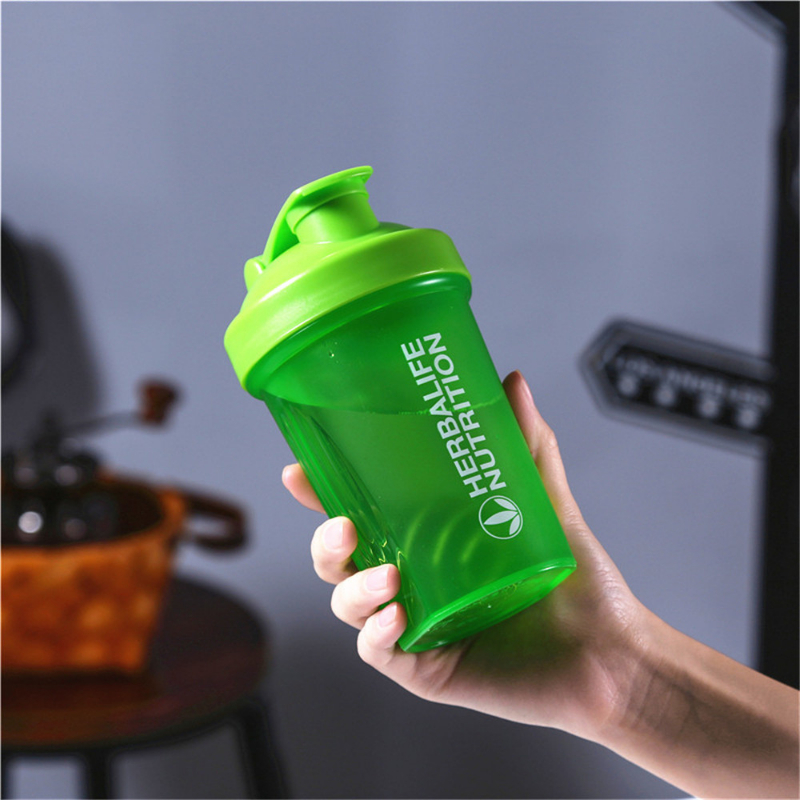500ml 3 Layers Water Bottle Shaker Cup Sport Whey Protein Blender