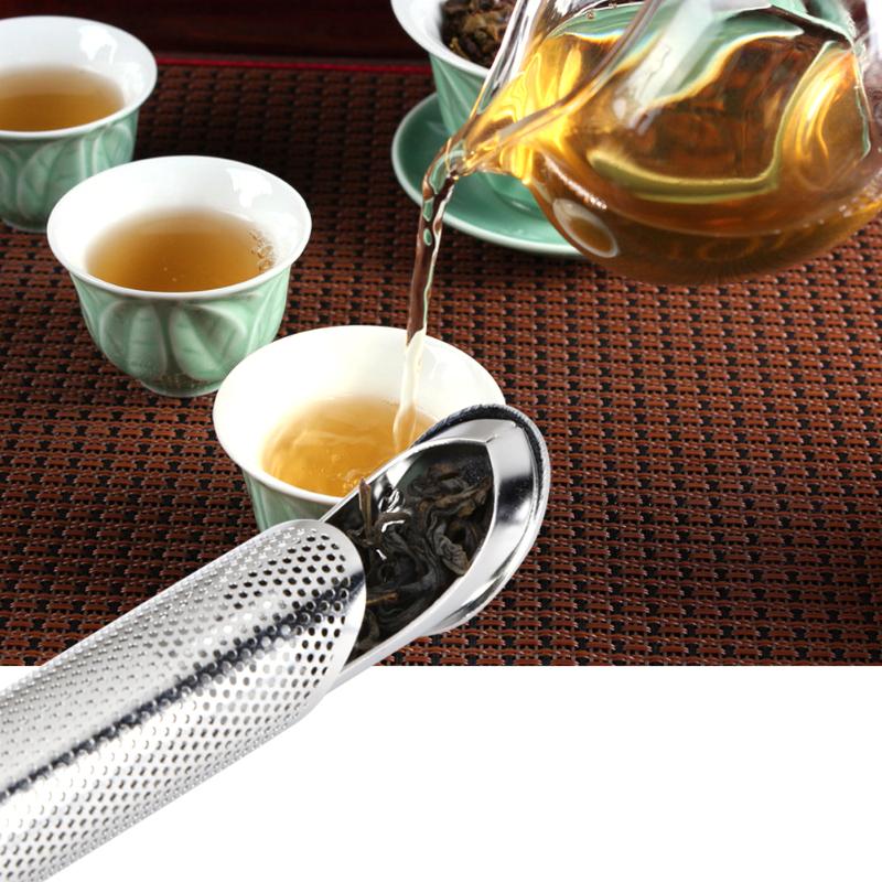 Metal Tea Infuser Stainless Steel Loose Leaf Strainer Filter Herbal Spice  Tool