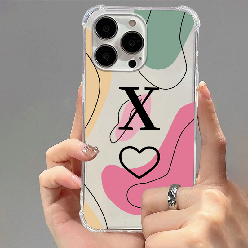 Letter X Design Soft Silicone Phone Case For Iphone 14 13 12 11 Xr Xs X 8 7  6 Plus Pro Max Mini - Temu Israel