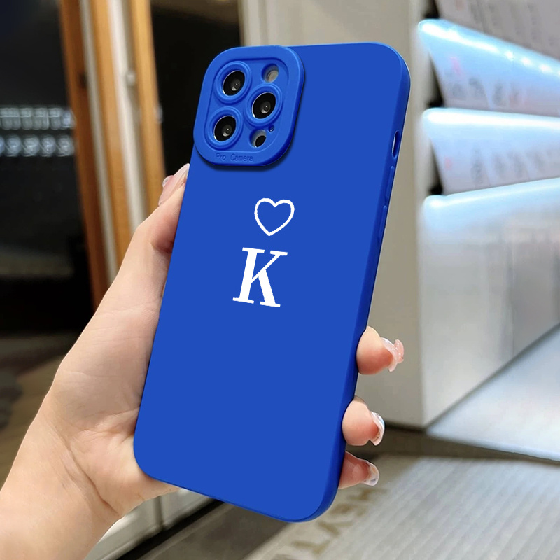 Letter K Design Mobile Phone Case For Iphone 14 13 12 11 Xs Xr X 7