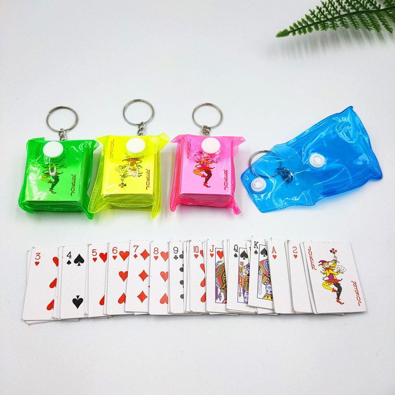 1pc Mini Carte Gioco Portatili Portachiavi Poker Portachiavi - Temu  Switzerland