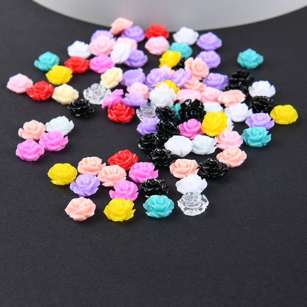 Resin Charm Bead - Flat