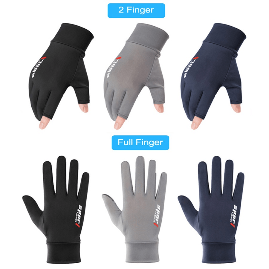 Half Finger Fishing Gloves Silicone Anti slip Wear - Temu