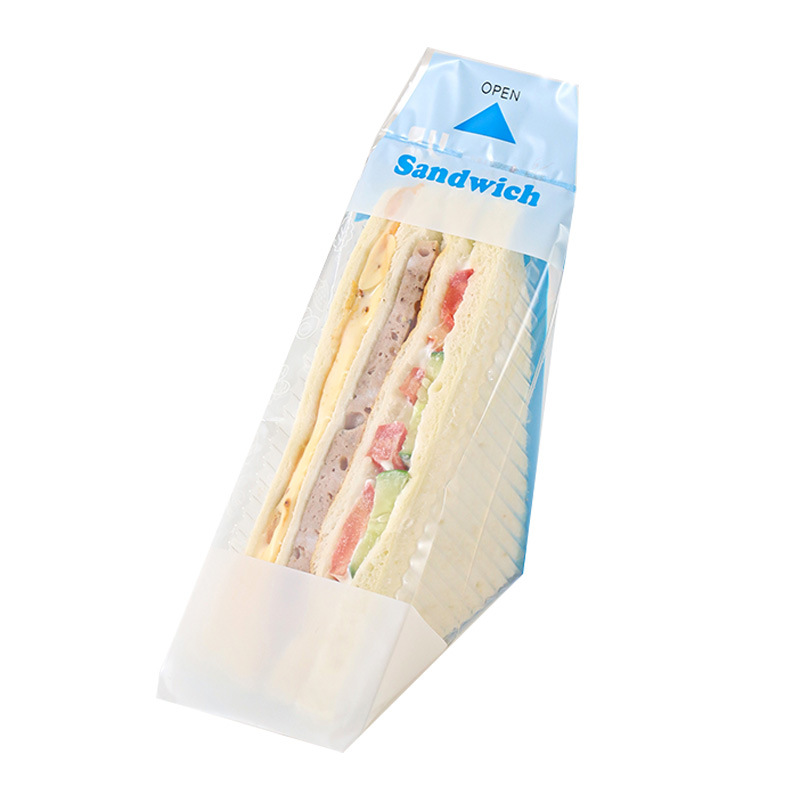  Plastic Sandwich Bags Triangle Bakery Packaging Easy to  Tear-200 Counts : Industrial & Scientific