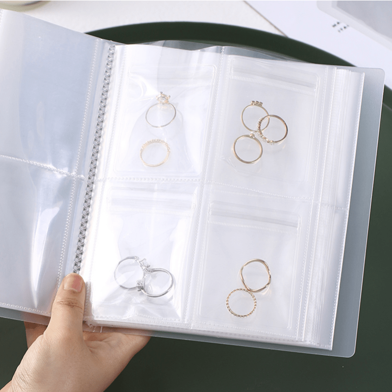 Earring Organizer Book Design Earring Holder Travel Jewelry - Temu