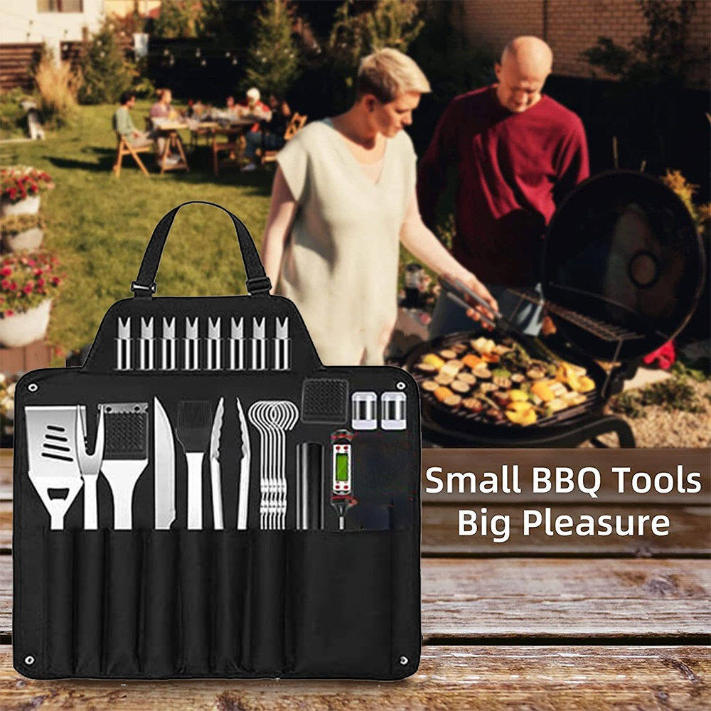 Barbecue Tool Set Grilling Tool With Case - Camping Grill Set