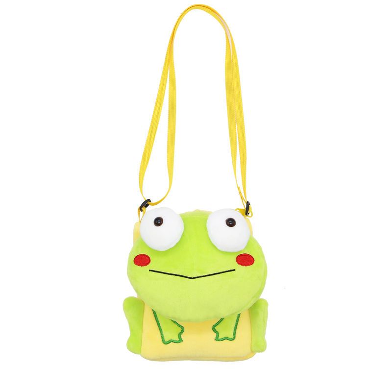 Plush Animal School Bag Shoulder Messenger Bag Coin Purse Wallet