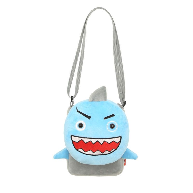Plush Animal School Bag Shoulder Messenger Bag Coin Purse Wallet