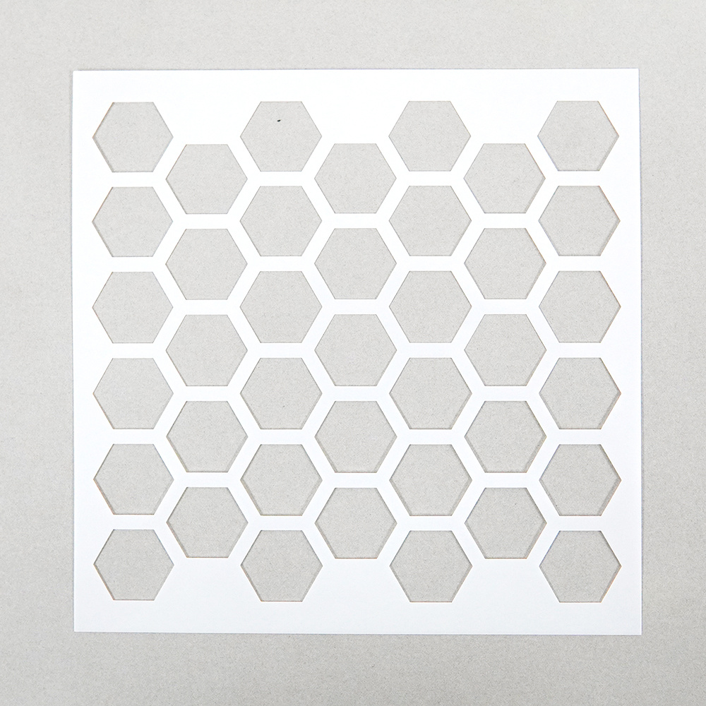 Honeycomb Stencils For Painting Large Small Honeycomb - Temu