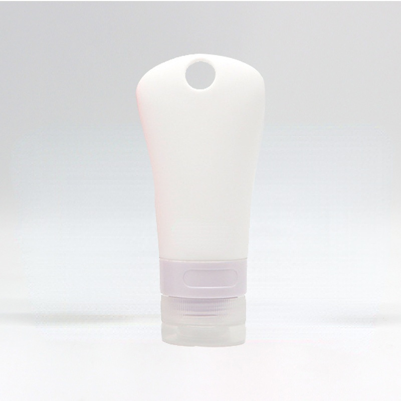 1pc Silicone Travel Bottle For Toiletries Leak Proof Travel Tubes