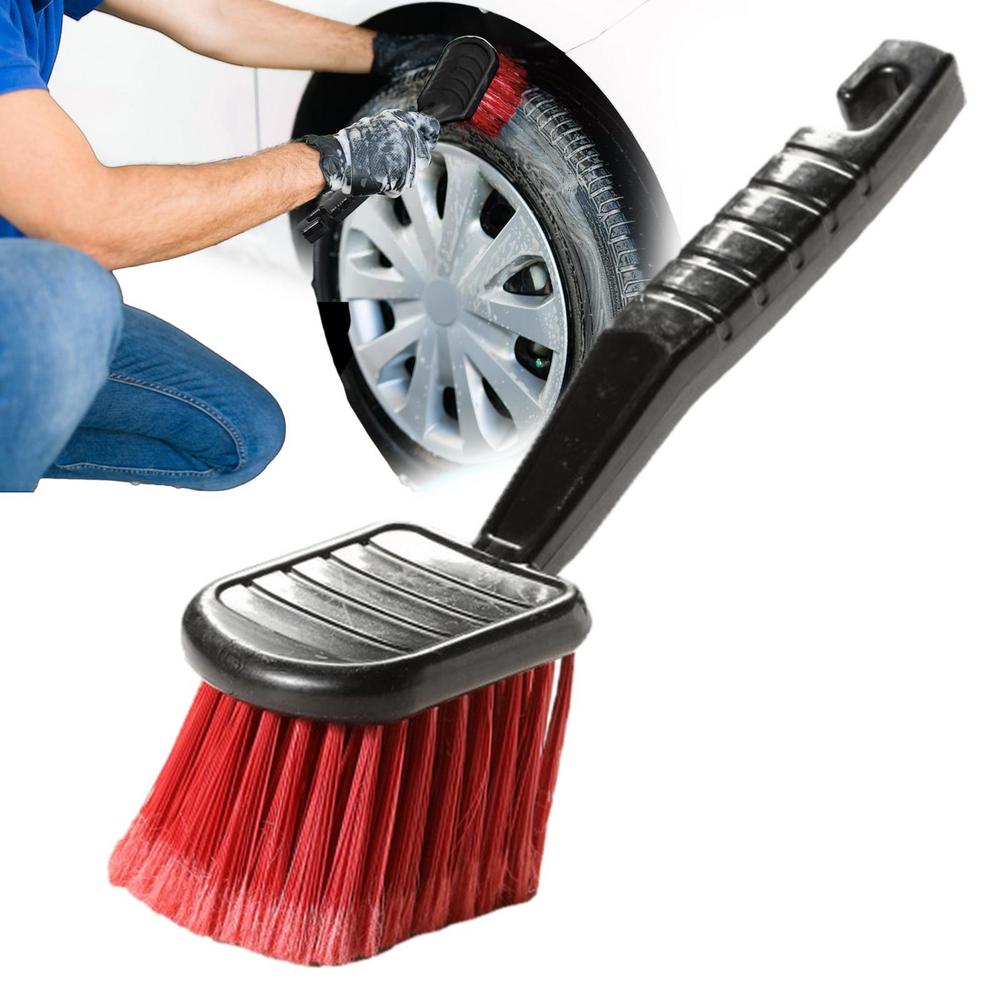 Stiff Bristle Cleaning Brush for Car Wheel Tire