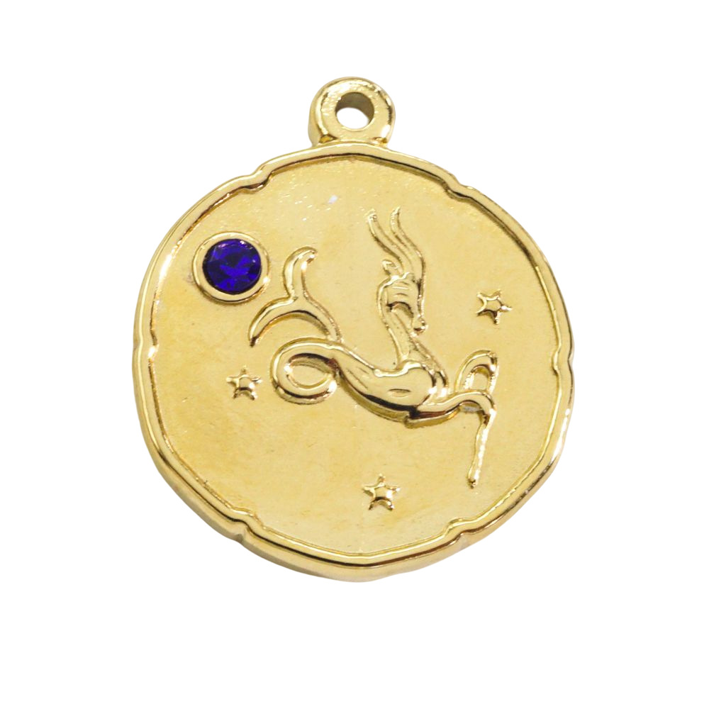 Gold-Filled Zodiac Charm