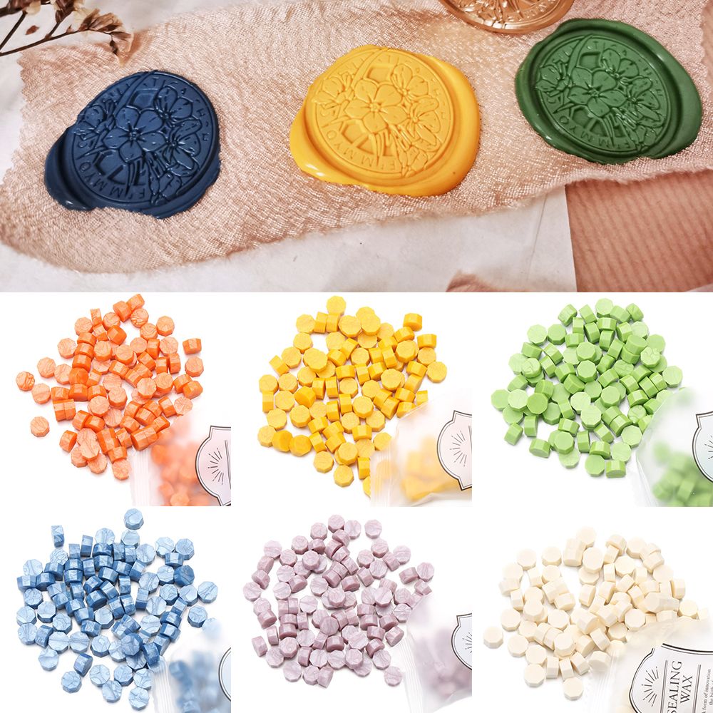 Octagon Sealing Wax Beads