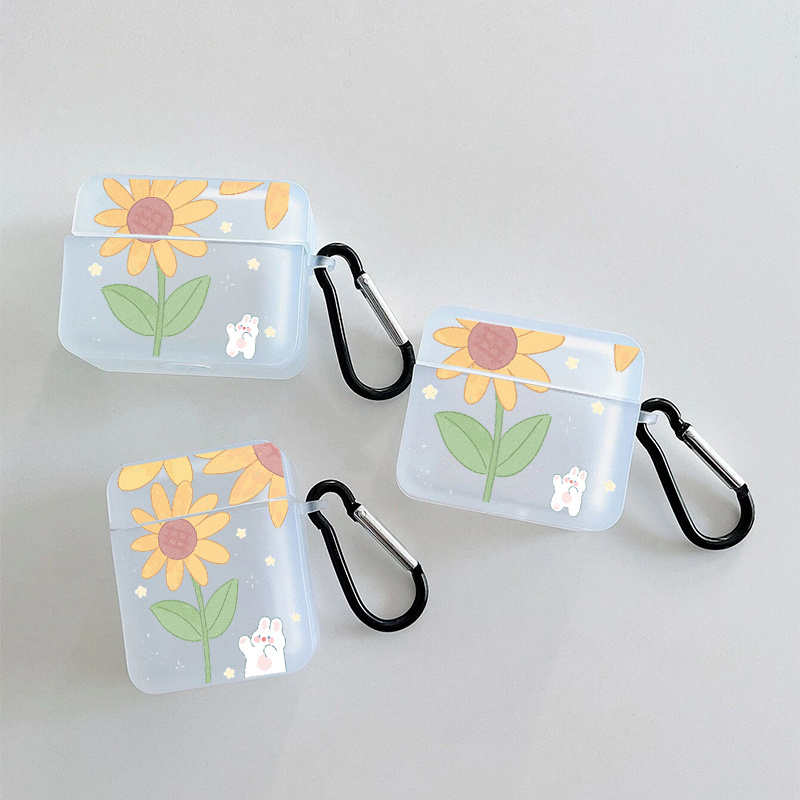 

Flower Pattern Headphone Case For Apple Airpods1/2, Airpods3, Airpods Pro Airpods Pro (2nd Generation)