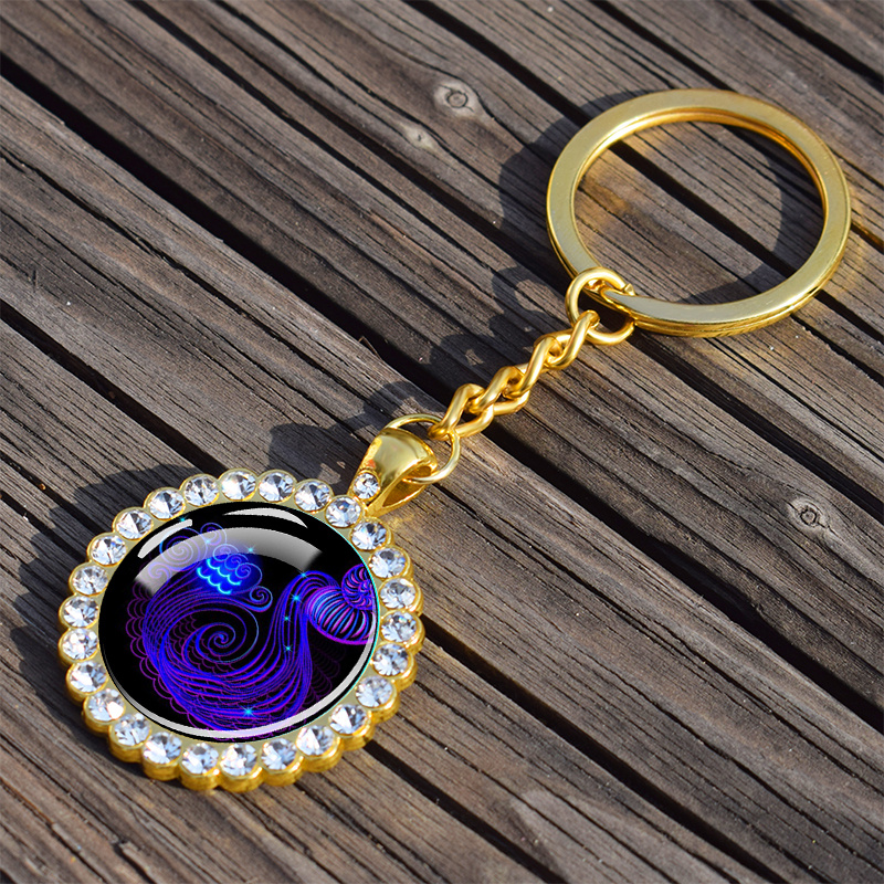 Constellation keychain on sale