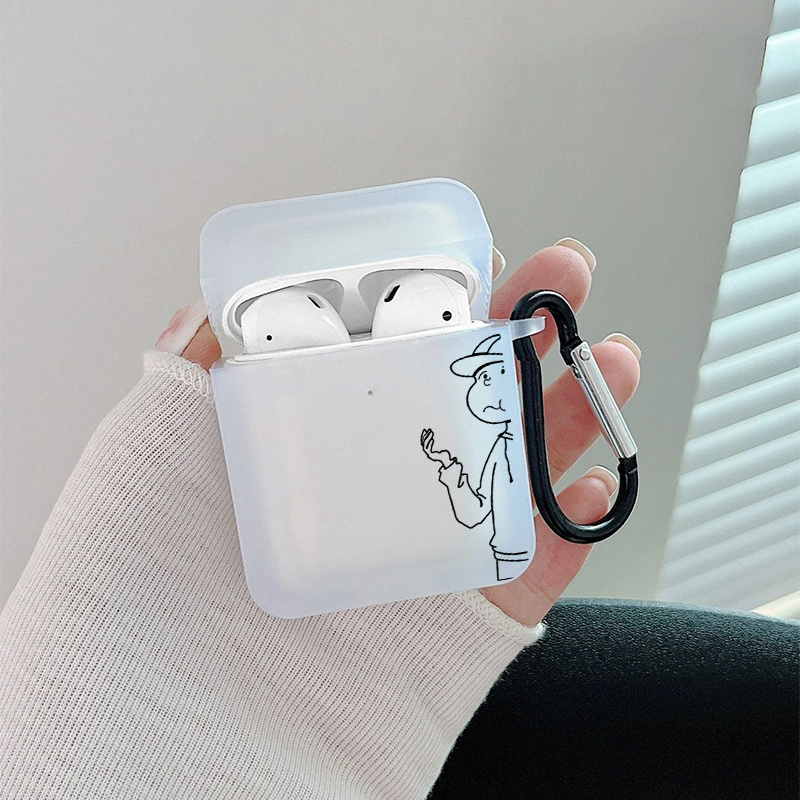 AirPods1/2、AirPods3、 Pro Pro (第 2 世代) 用の半面人物パターン ...