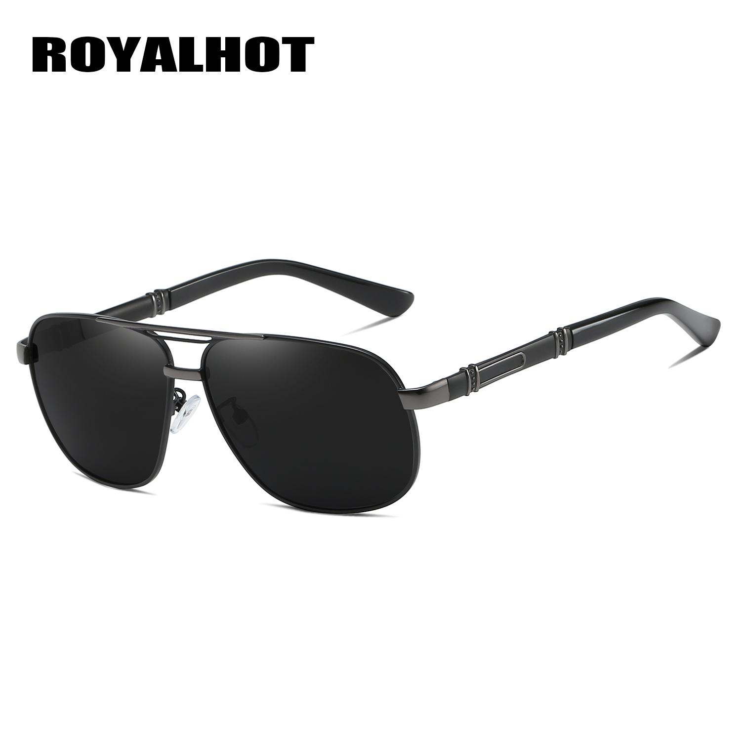 Men and Women Polarized Sunglasses with Aloly Frame