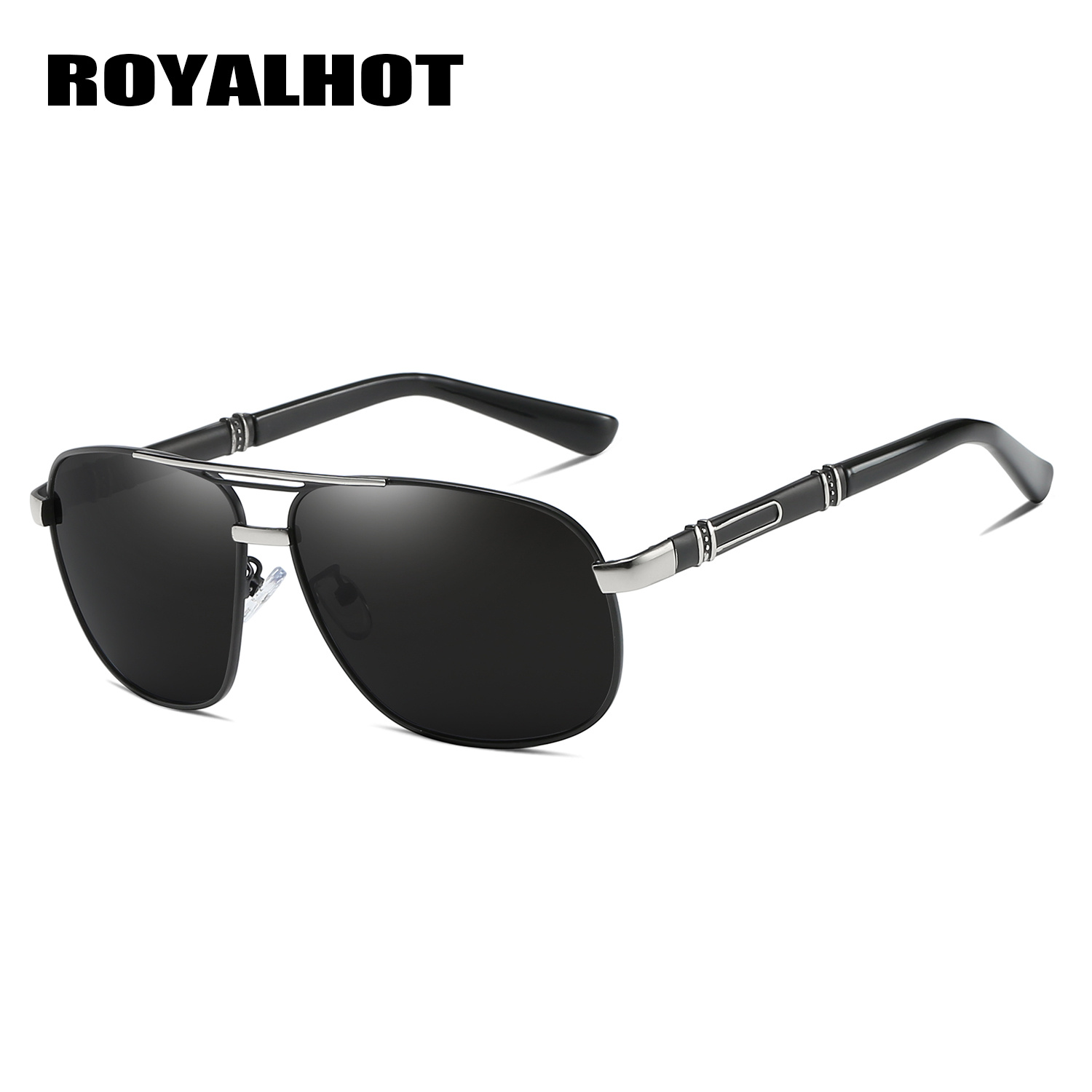 Men and Women Polarized Sunglasses with Aloly Frame