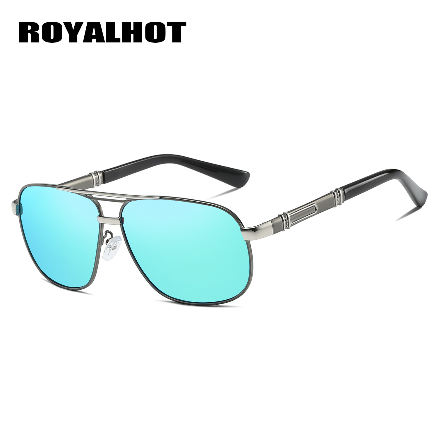 Men and Women Polarized Sunglasses with Aloly Frame