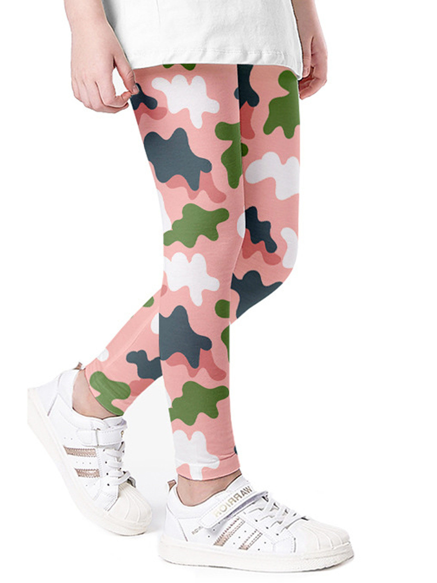 Girls Camouflage Leggings