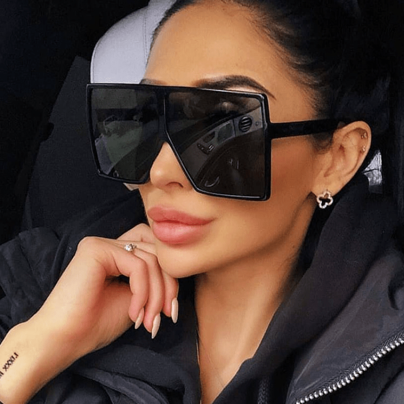 Gafas de Sol para Mujer Lentes Oscuros con Marco Cuadrado Moda Elegante  Casual