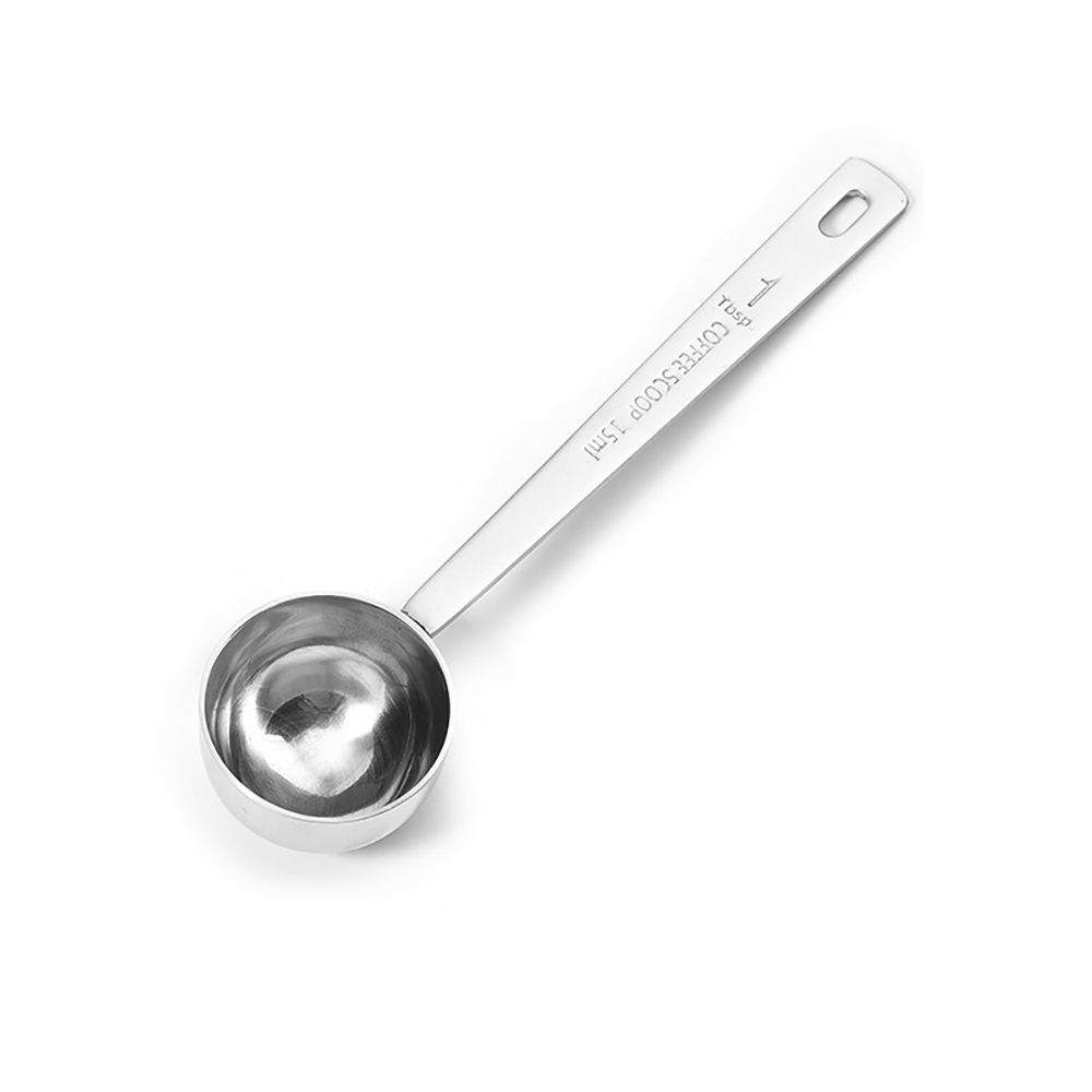 Stainless Steel Coffee Scoop, 2 Tablespoon Measuring Spoon Coffee Scoop, 30ml Metal Long Handled Spoons Coffee Measuring Spoons, 2, Size: 16.3, Silver