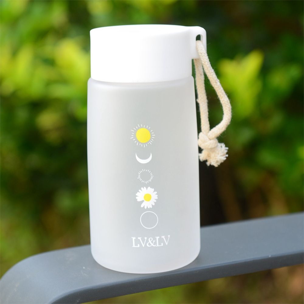 Little Daisy Water Bottles Plastic Cup Drinkware Summer Simple