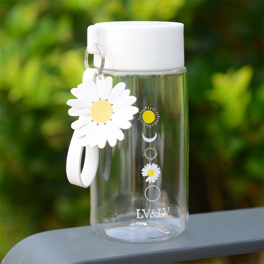 Daisy Water Bottle With Lid, Cute Floral Plastic Water Cups, Tote Drinking  Cups, Summer Drinkware, Travel Accessories, Home Kitchen Items, Birthday  Gifts - Temu