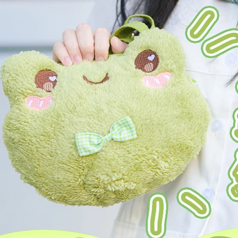 Frog Plush Bag 