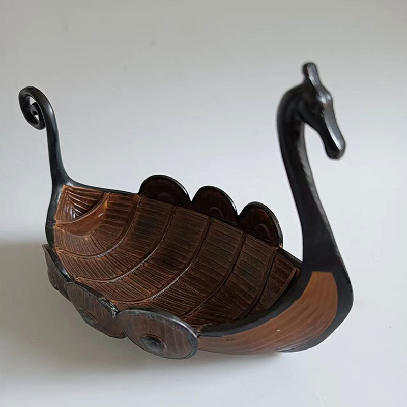 1 個、レトロバイキングの蛇口船海賊船樹脂オフィスデスクトップ装飾装飾工芸品収納飾り
