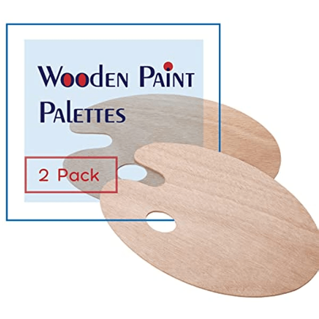 Oil Paint Palette Wood Paint Palette Art Pallet For Painting - Temu