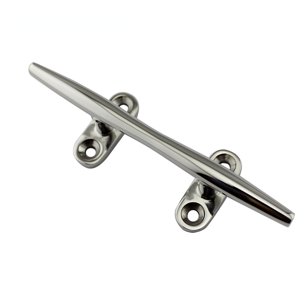 1pc Durable Stainless Steel Anchor Cleat For Marine Boats Yachts And