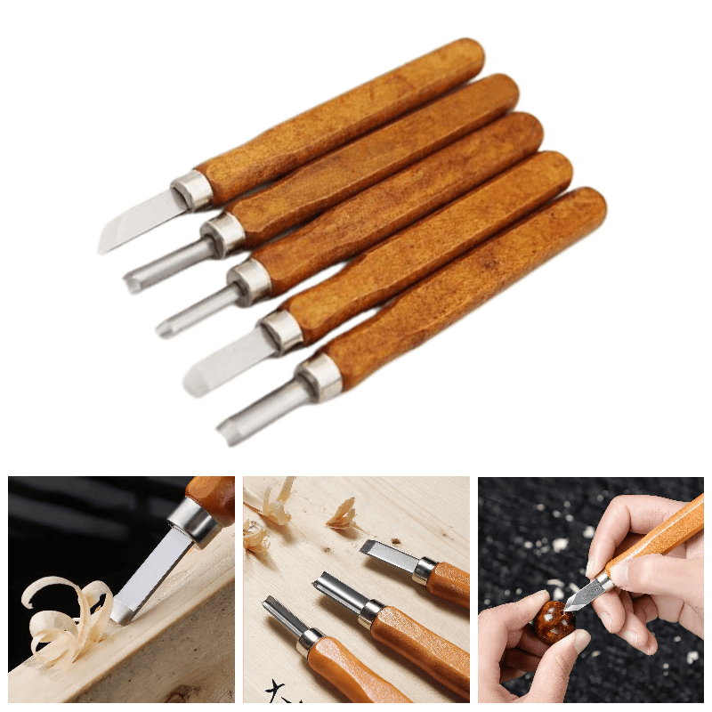 OriGlam 10pcs Professional Wood Carving Chisel Set, Carbon Steel Wood  Carving Tools, Woodworking Chisels Wood Chisel Kits, Power Grip Carving  Tools Great for Carving Woodworking Beginners & Kids 