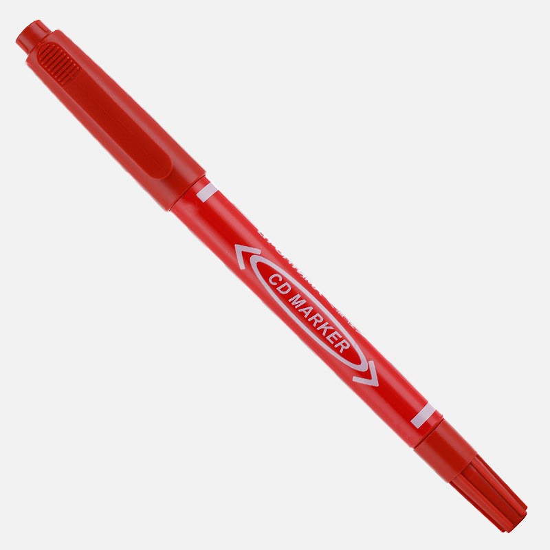 Oiliness Non-Fading & Waterproof Marker Pen Non-Erasable Marker Pen Hook  Pen