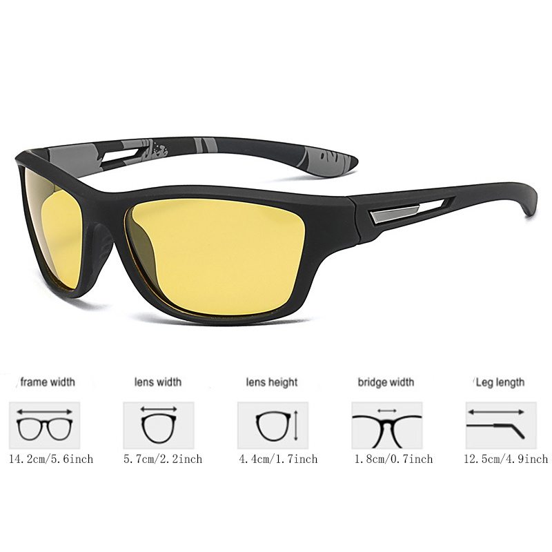 Mens Sports Polarized Sunglasses Unisex Outdoor Cycling Sunglasses
