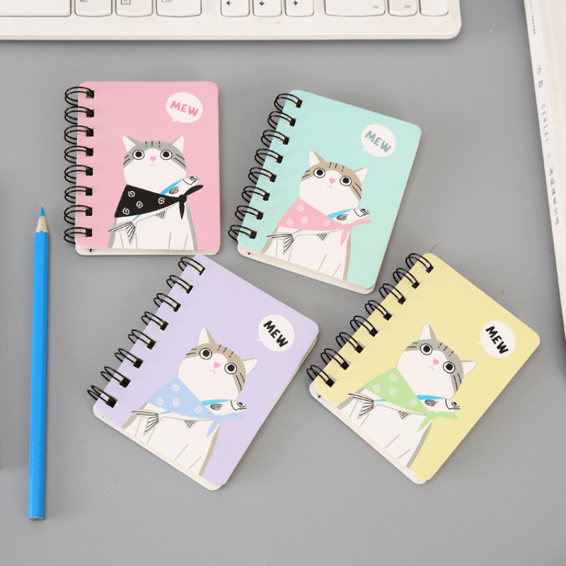 Block-Notes - Mini - Spiral Notepad KITTY