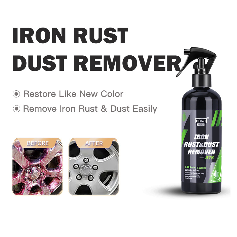 Iron Remover Car Detailing, Iron Fallout Rust Eraser Spray