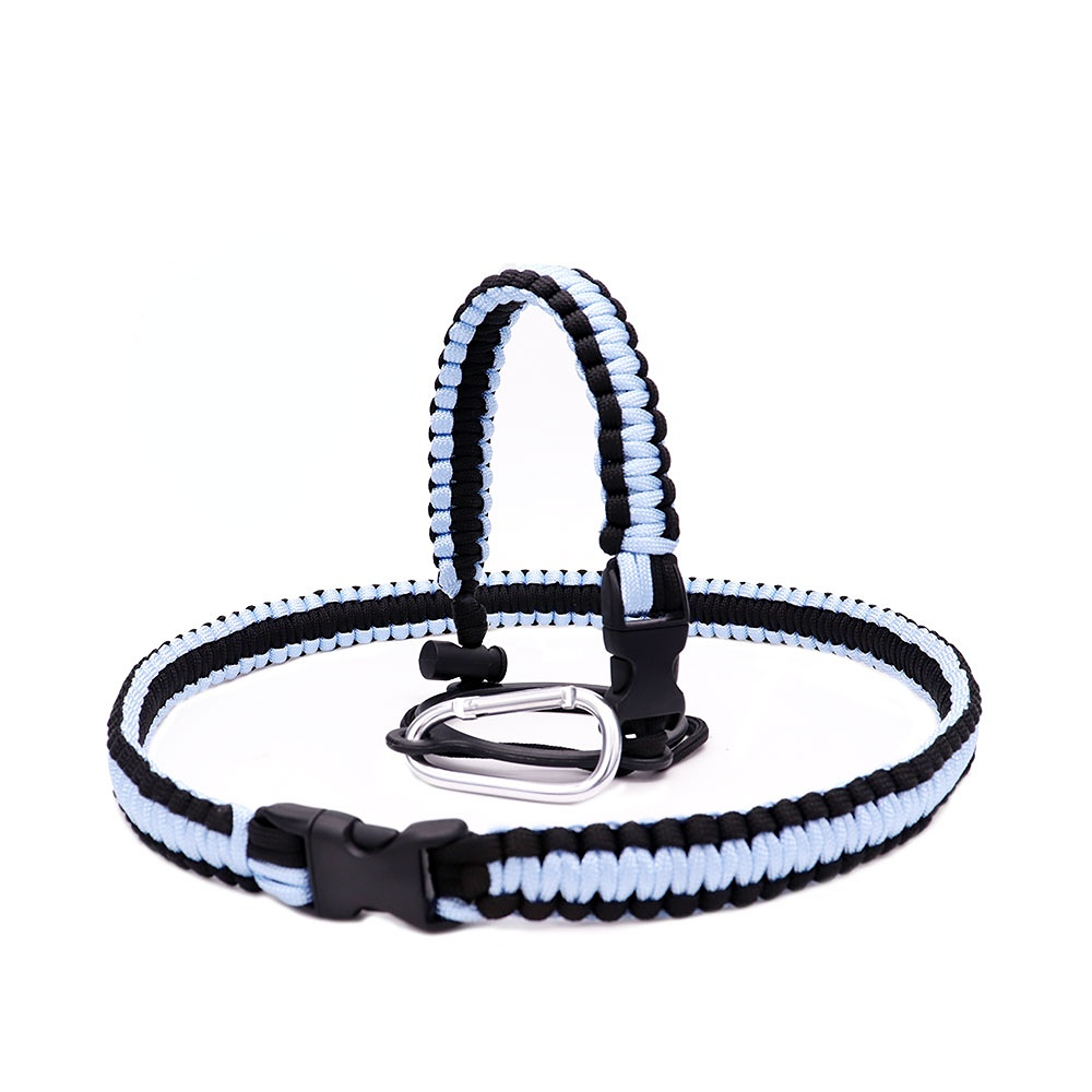 Sports Water Bottle Holder - Braided Paracord Shoulder Strap