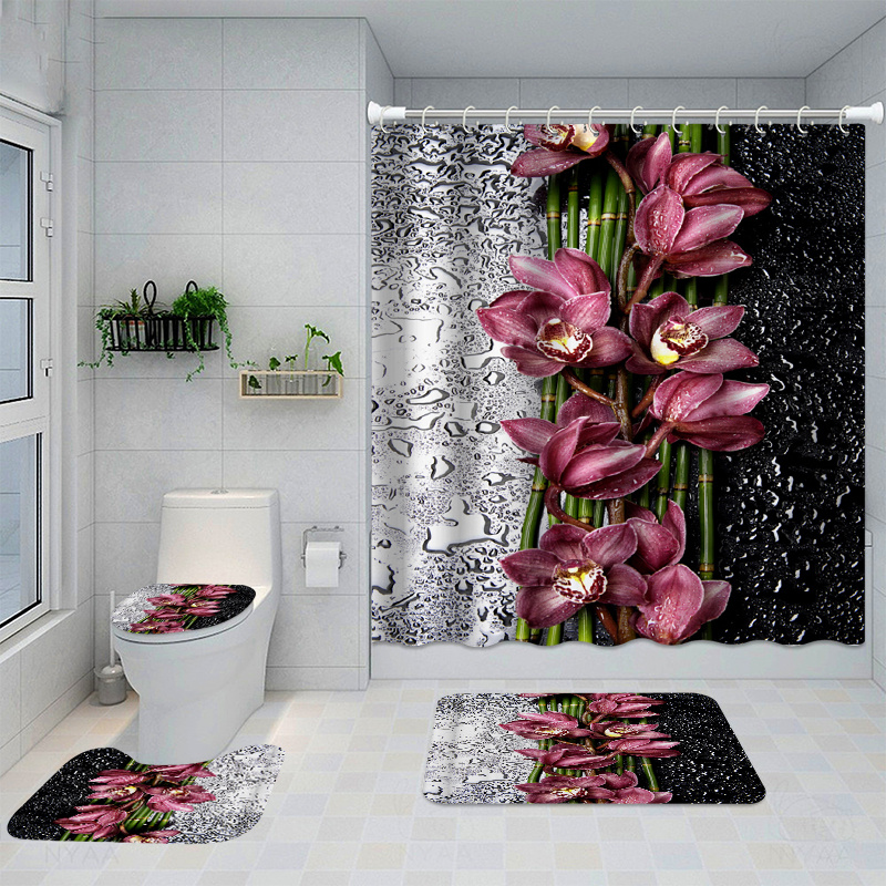 Antideslizante flores para bañeras y duchas