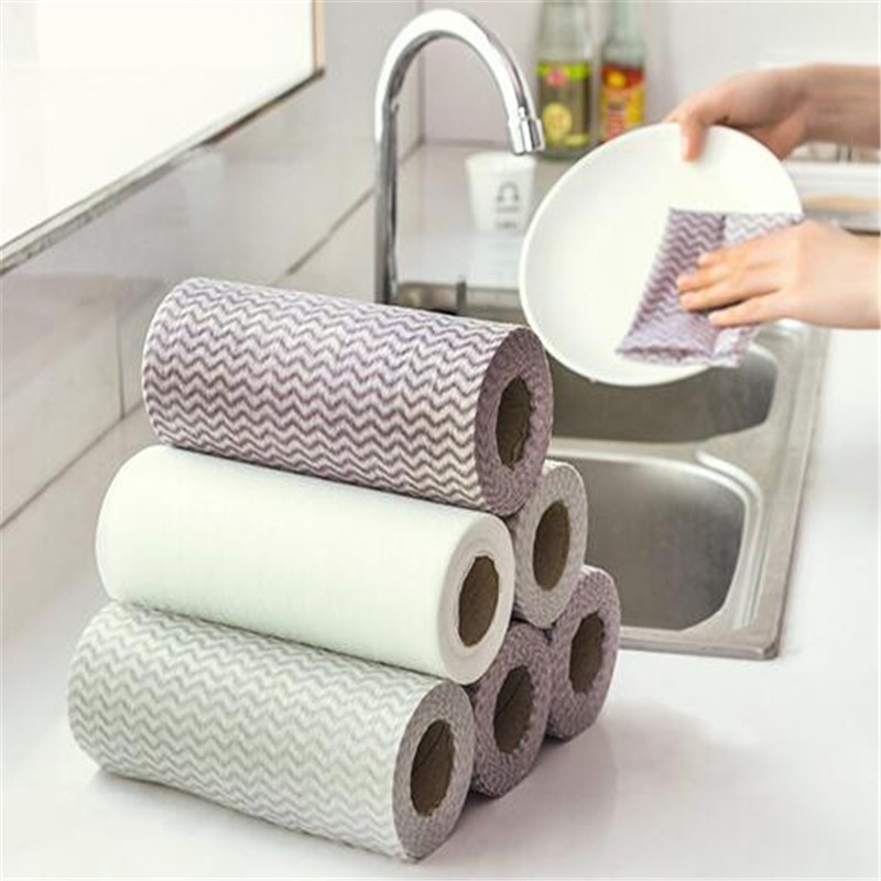 Reusable Cleaning Cloth, Non-woven Cloth For Kitchen And Household Lint-free,  Disposable Cleaning Cloth, Dish Cloth - Temu