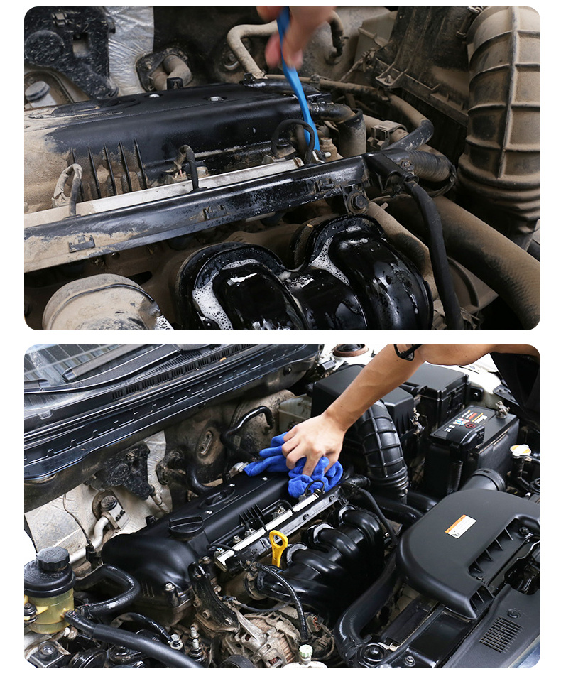 Aivc Engine Bay Degreaser Clean Outside Engine Compartment Car Spray Clean  Sludge Stains Car Beauty Vehicle