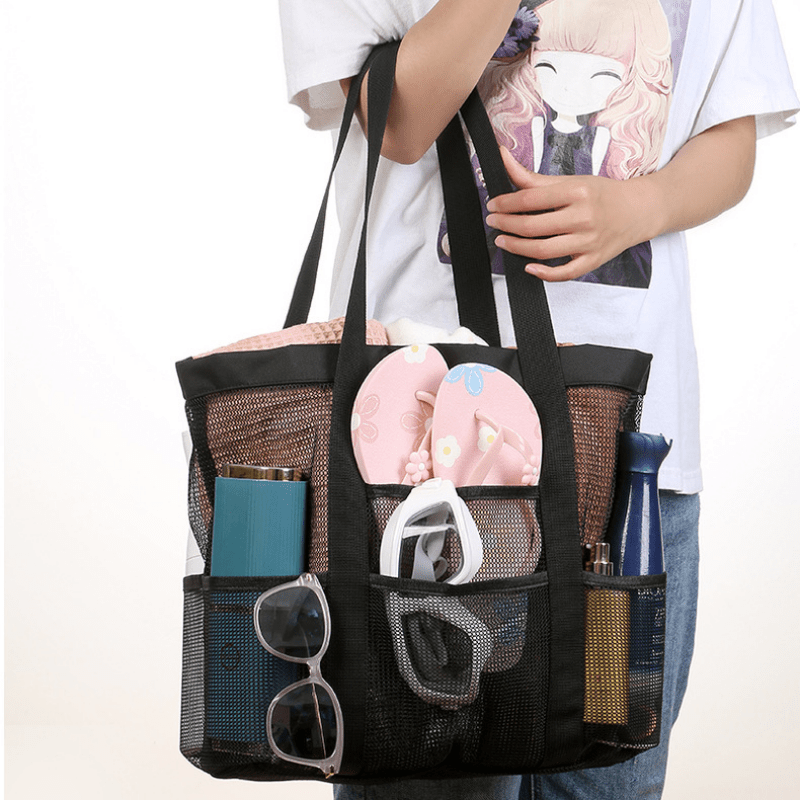 Beach bag deals with compartments