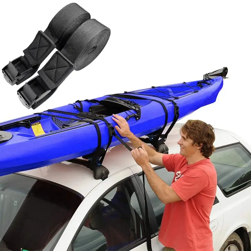 Lashing Tie Surfboard Kayak Roof Rack Cam Buckle Lashing Tie - Temu