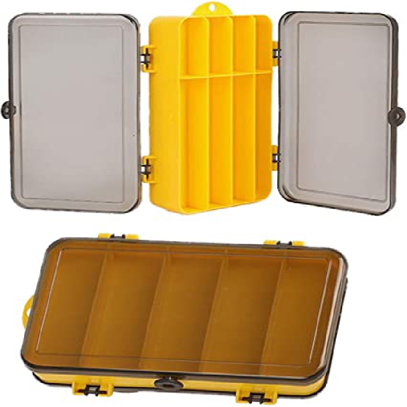 Double Sided Fishing Tackle Organizer Box Keep Gear - Temu Canada