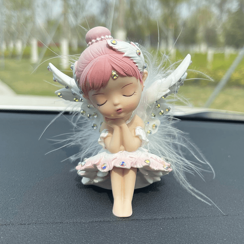 1 Stück Diamant Bella Angel Girl Ornament Niedliches Autozubehör, Perfekte  Auto-innendekoration, Sparen Sie Mehr Mit Ausverkaufsangeboten