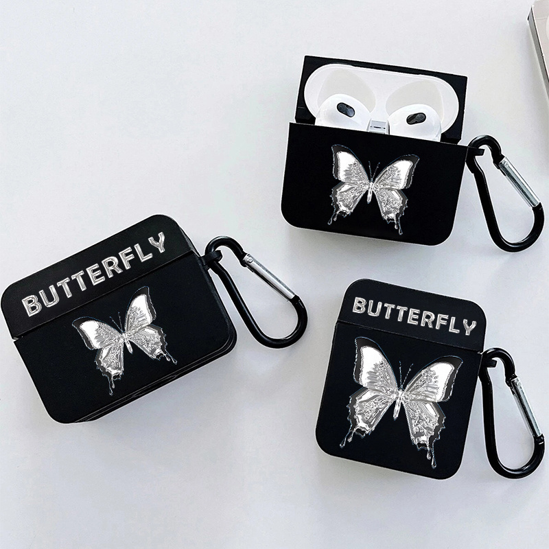 

Butterfly Graphic Headphone Case For Apple Airpods1/2, Airpods3, Airpods Pro Airpods Pro (2nd Generation)