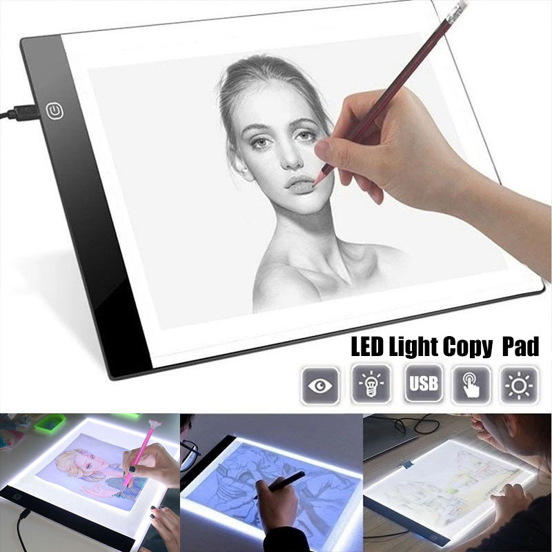 1pc Led Light Pad Drawing Copy Board For Diamond Painting Adjustable 3