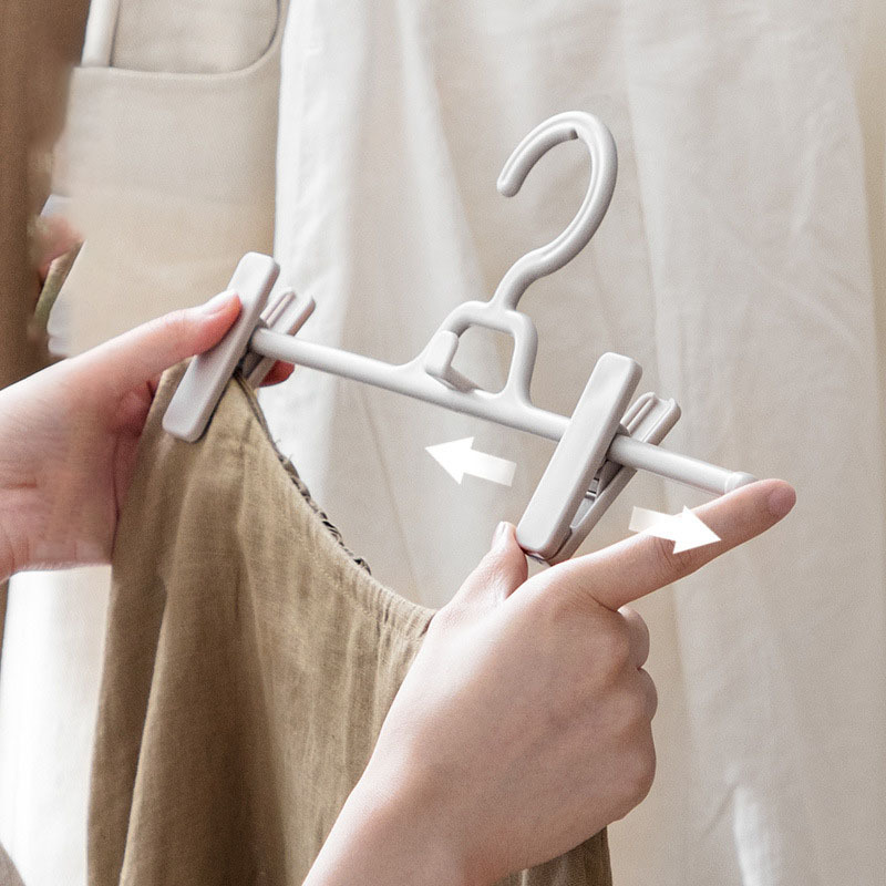 5pcs Trouser Rack Anti Explosion Pleat Storage