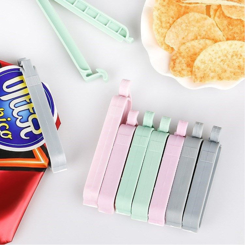 12 Pack Large Chip Bag Clips Food Bag Clips Plastic Heavy Seal