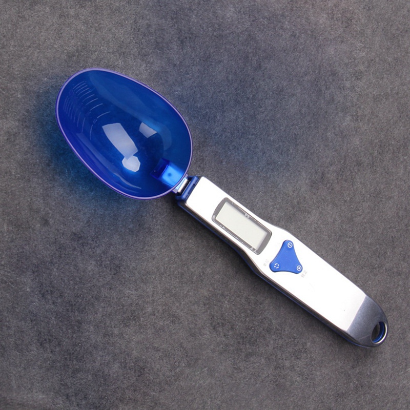 Kitchen Scale Spoon Grams Measuring Spoon, 500g/0.1g Blue Cute